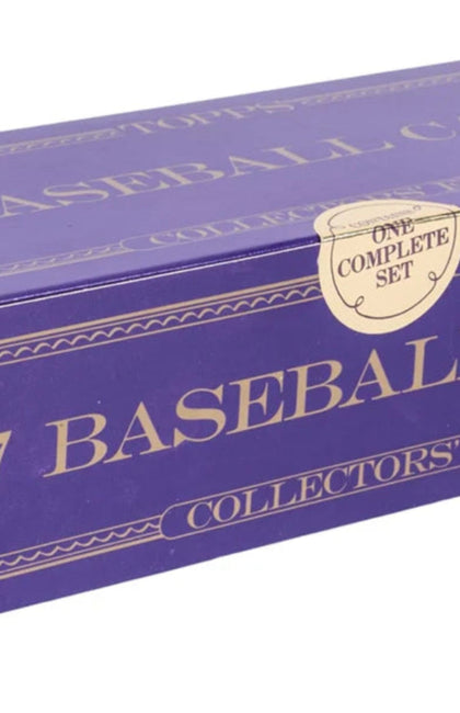 1987 Topps Tiffany Collector's Edition Complete Set + Picture Cards Box (Factory Sealed)