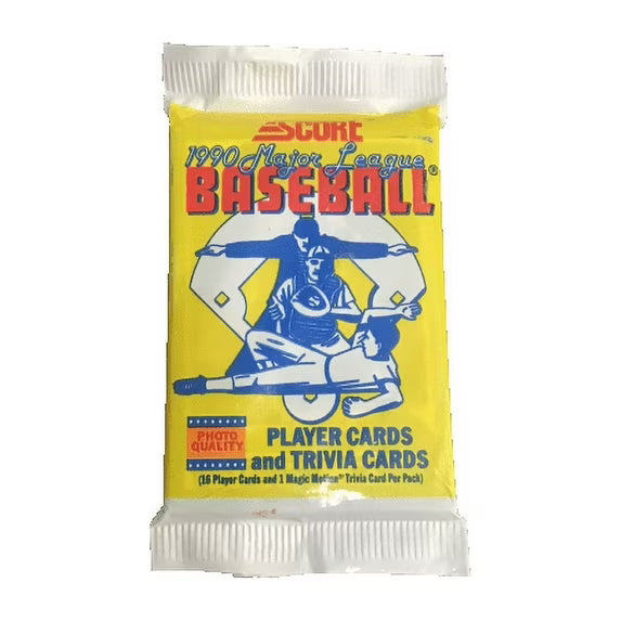 1990 MLB Score Photo Quality Pack