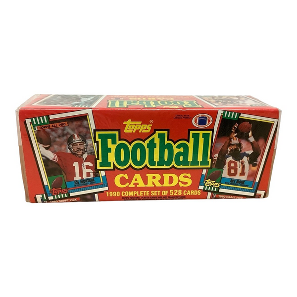 1990 Topps Football Complete Set (528 Cards) Factory Sealed