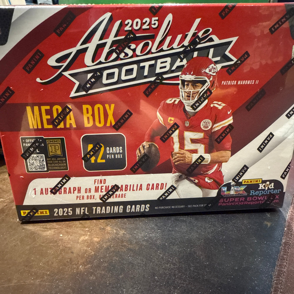 2025 Panini Absolute Football Hobby Mega Box