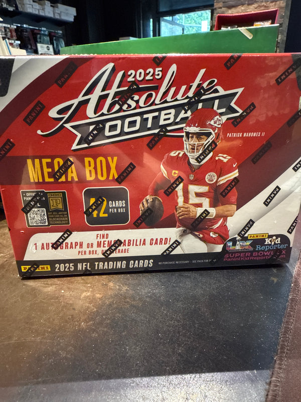 2025 Panini Absolute Football Hobby Mega Box