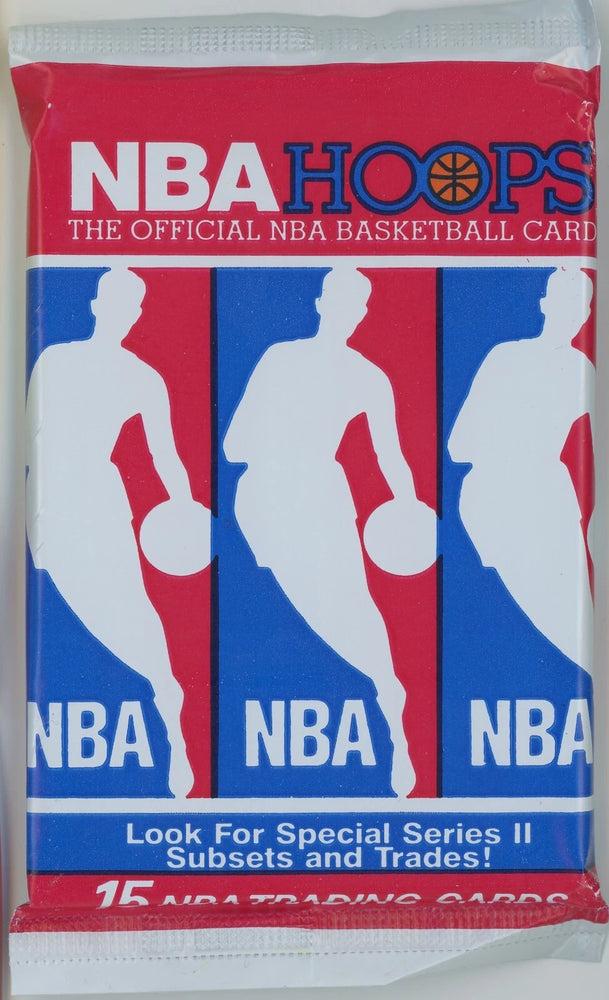 1990-91 NBA Hoops Series II - Factory Sealed Pack