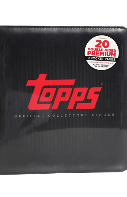Topps Black Official Collectors Binder