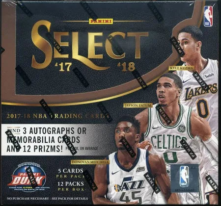 2017-18 Panini Select Basketball Hobby Box