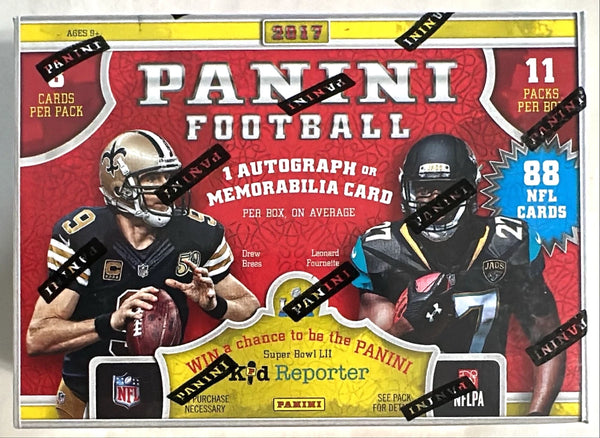 2017 Panini Flagship NFL Football Blaster Box New Factory Sealed 1 Auto or Mem