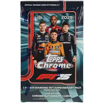2025 Topps Chrome F1 Formula 1 Hobby Pack
