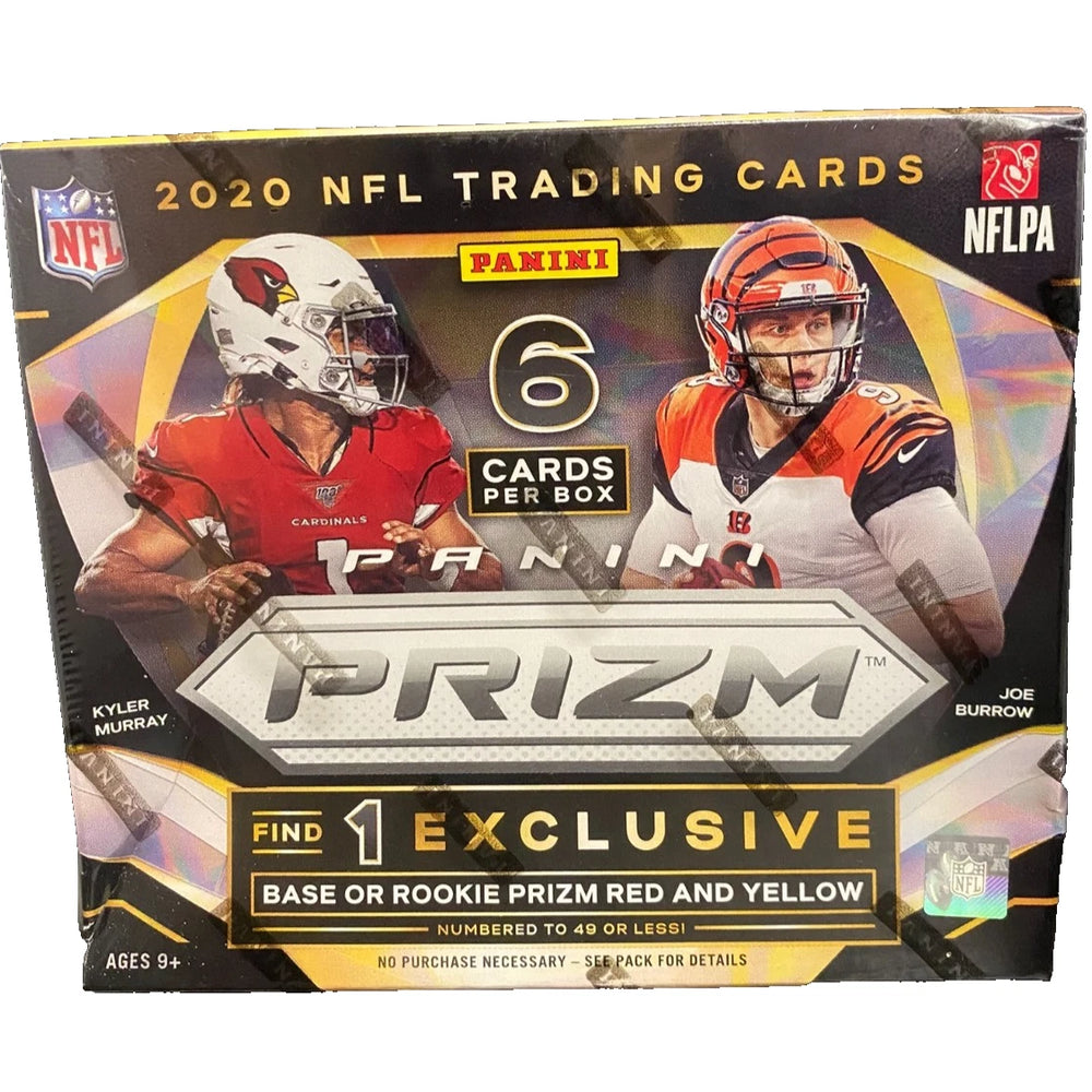 2020 Panini NFL Prizm Asia Tmall Exclusive Football Sealed Box 6 Cards Per Box