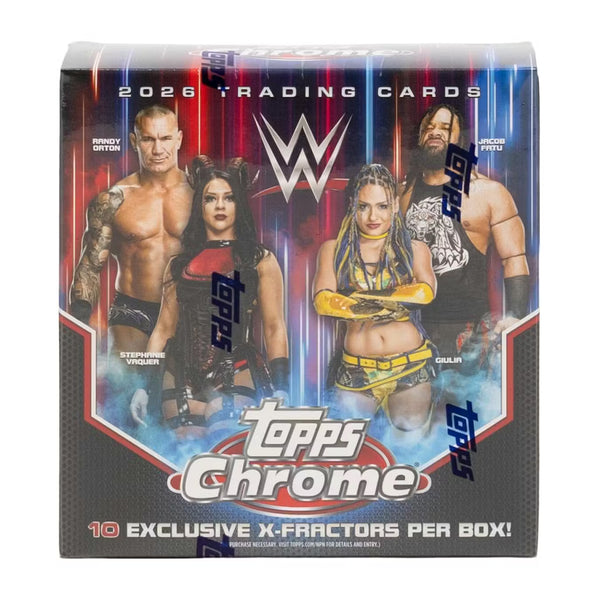 2026 Topps Chrome WWE Mega Box
