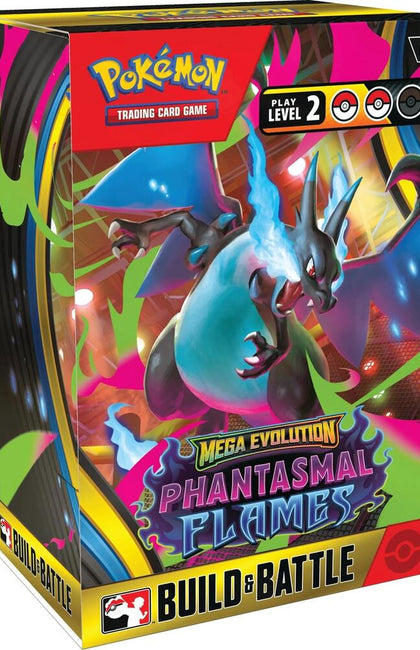 Pokemon Mega Evolution Phantasmal Flames Build and Battle