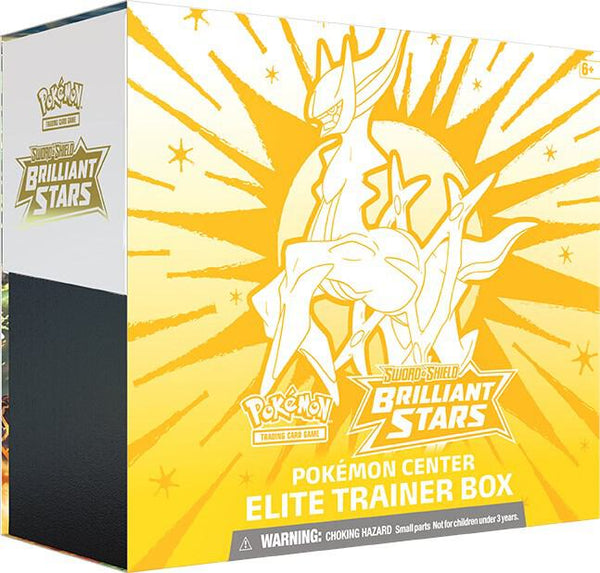 Pokemon Sword and Shield Brilliant Stars Pokemon Center Elite Trainer Box
