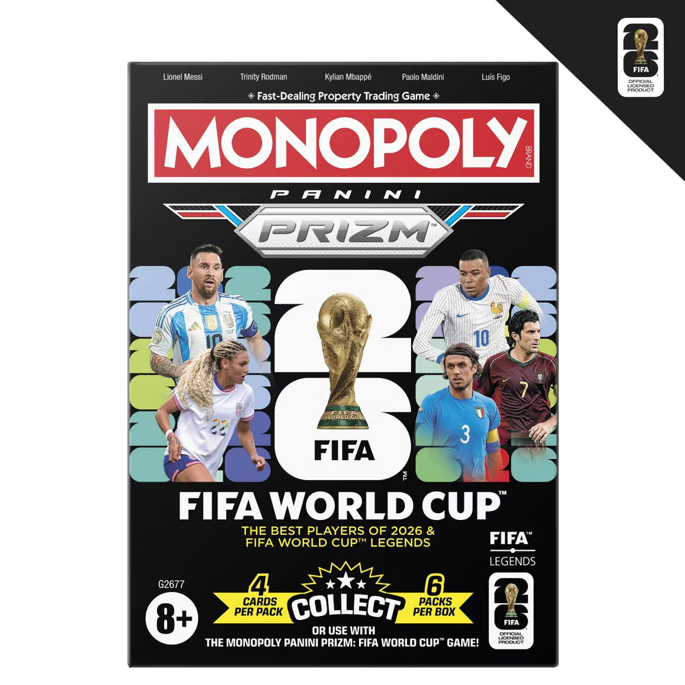 2026 Panini Prizm Monopoly FIFA World Cup Blaster Box
