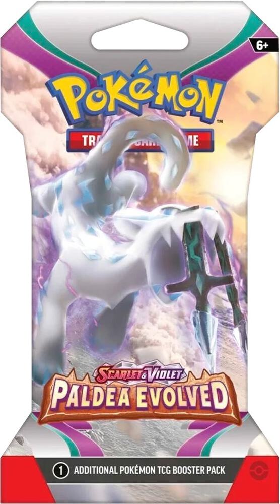 Pokemon Scarlet and Violet Paldea Evolved Sleeved Booster Pack