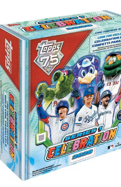 2026 Series 1 Celbration Baseball Mega Box