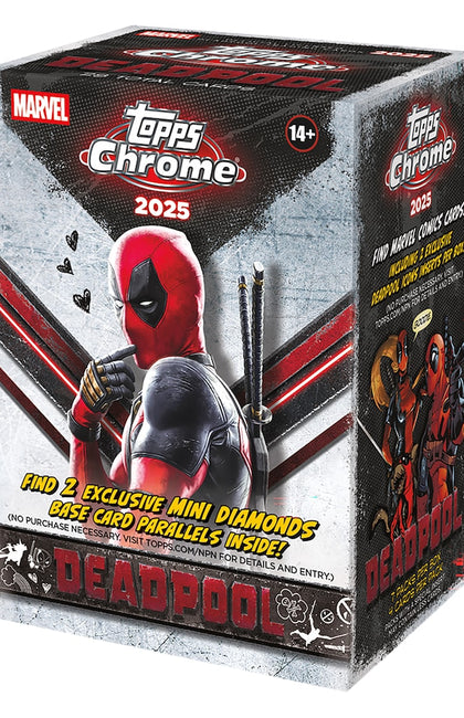2025 Topps Chrome Dead Pool Marvel Blasters
