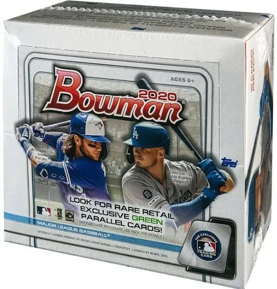2020 Bowman Baseball 24-Pack Retail Box