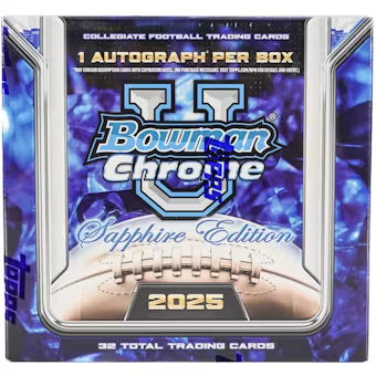 2025 Bowman University Chrome Sapphire Edition