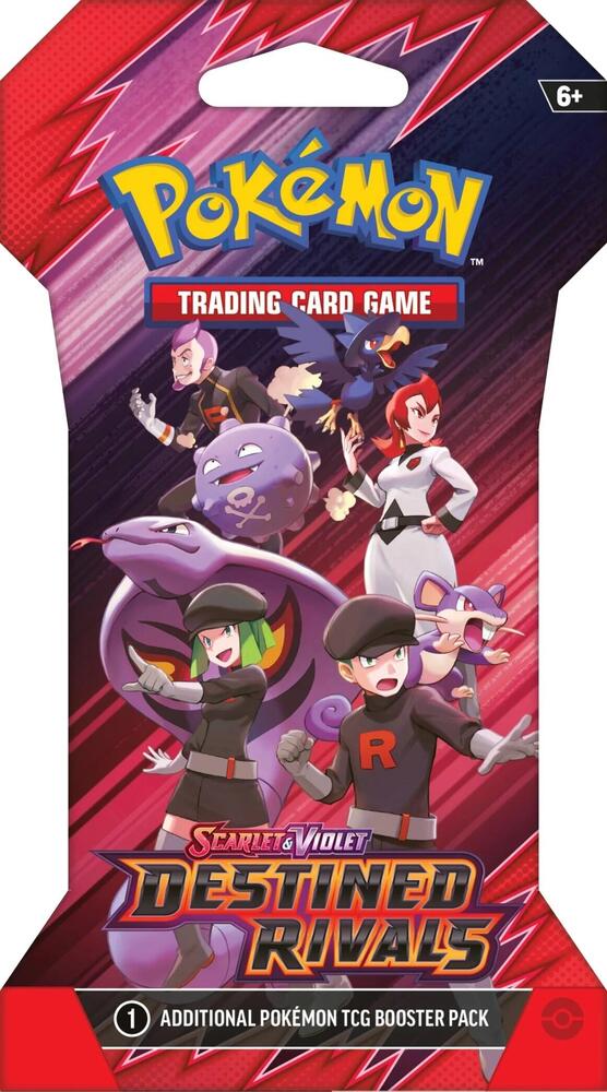 Pokemon Scarlet and Violet Destined Rivals Sleeved Booster Pack