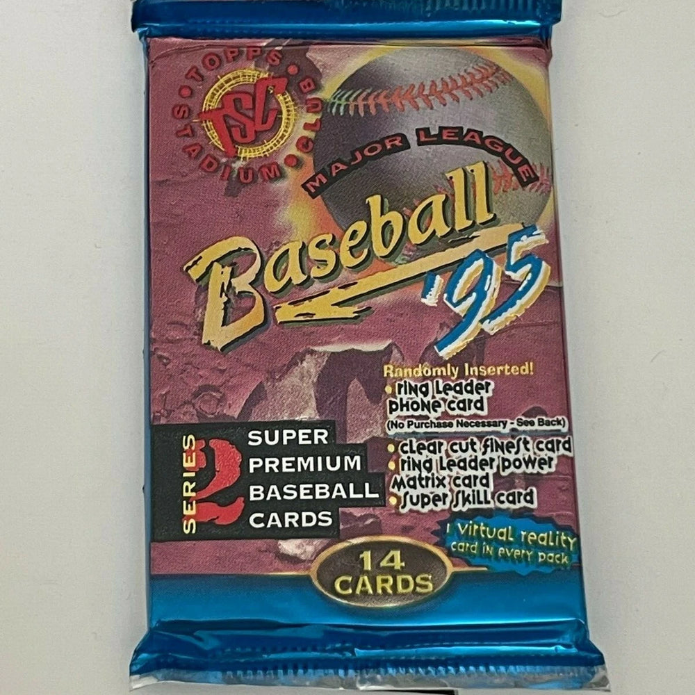1995 Topps Stadium Club Baseball Box- High Number Series Pack