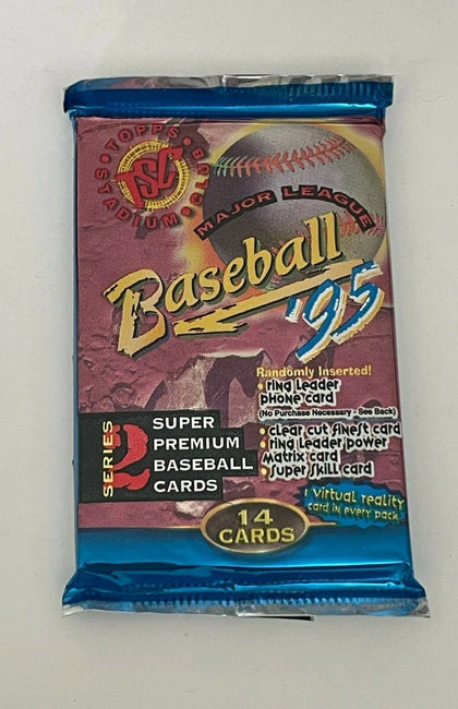 1995 Topps Stadium Club Baseball Box- High Number Series Pack