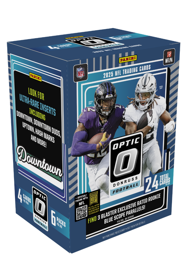 2025 Panini Donruss Optic Football 6-Pack Hobby Blaster Box