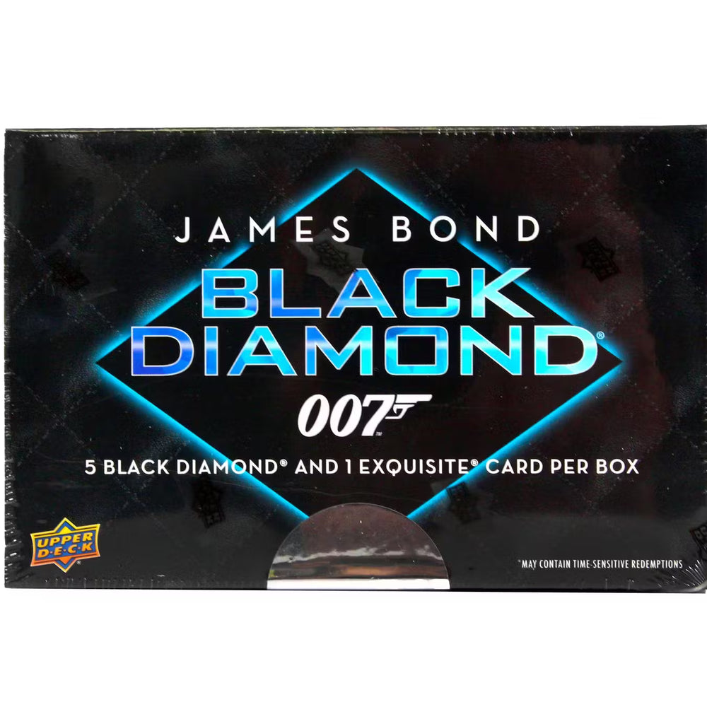 James Bond Black Diamond Trading Cards Hobby Box (Upper Deck 2023)