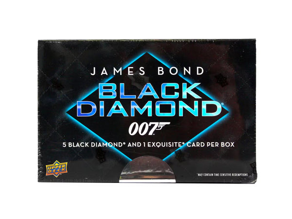 James Bond Black Diamond Trading Cards Hobby Box (Upper Deck 2023)
