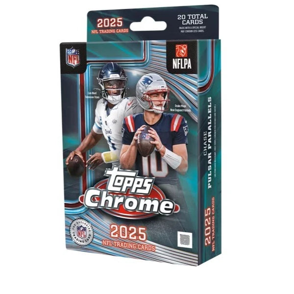 2025 Topps Chrome Football Hanger Box