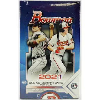 2021 Bowman Baseball Hobby Box