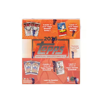 2026 Topps Collector Kit Wave 1 Trading Card Collectible Box Set