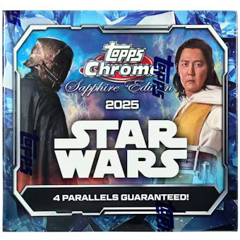 Star Wars Chrome Sapphire Edition Hobby Box Topps 2025