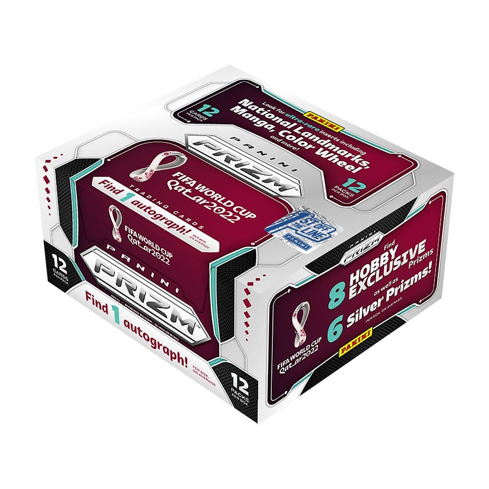 2022 Panini Prizm FIFA World Cup Soccer Hobby Box FOTL