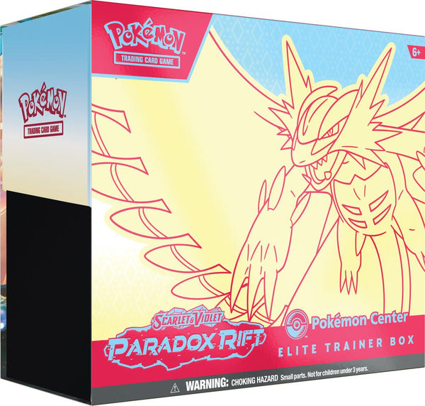 Pokemon Scarlet & Violet Paradox Rift Pokemon Center Elite Trainer Box