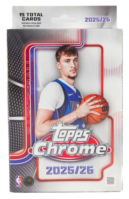 2025/26 Topps Chrome Basketball Hanger Box