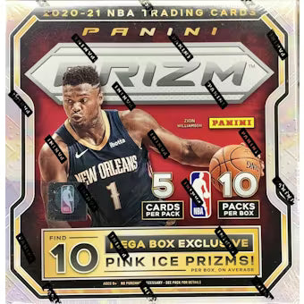 2020-21 Panini Prizm Basketball Mega Box (Pink Ice)