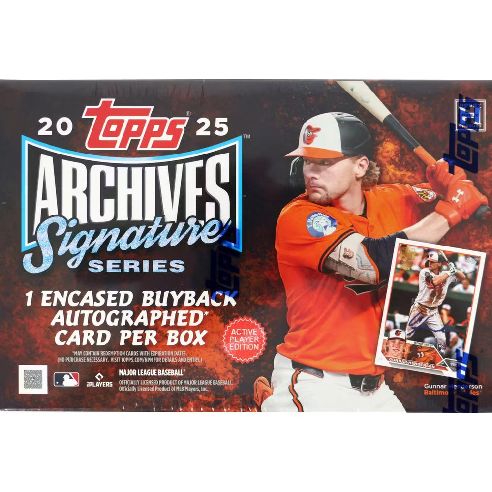 2025 Topps Archives Baseball Hobby Box