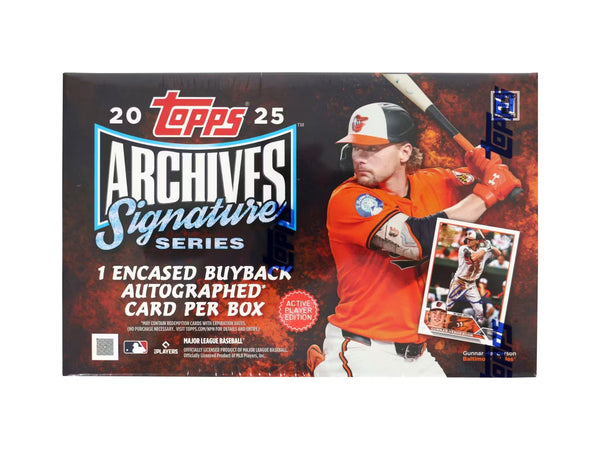 2025 Topps Archives Baseball Hobby Box