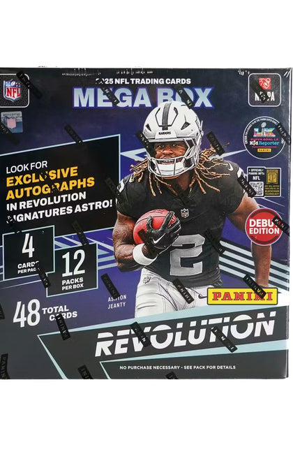 2025 Panini Revolution Football Mega Box