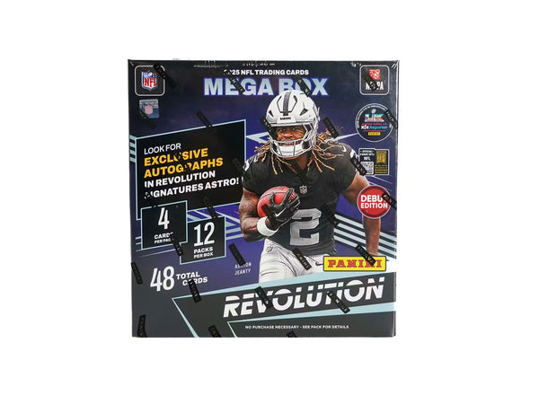 2025 Panini Revolution Football Mega Box