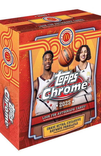 2025 Topps Chrome McDonalds Basketball Mega Box
