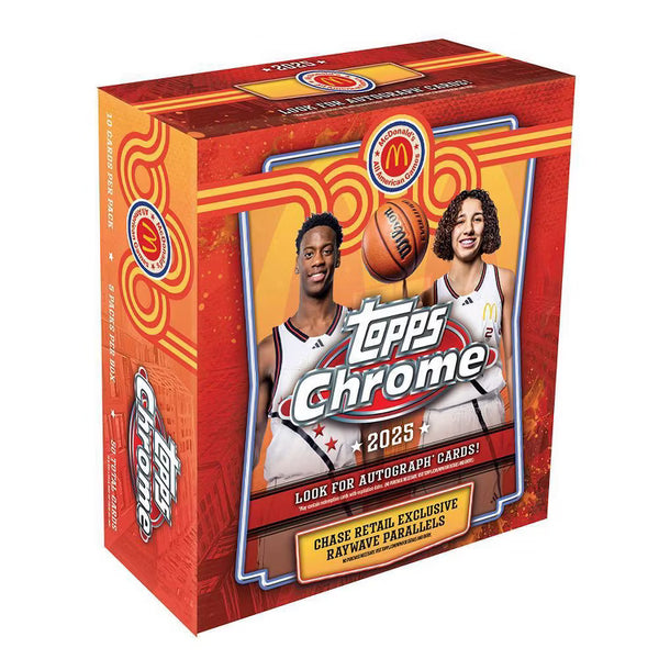 2025 Topps Chrome McDonalds Basketball Mega Box