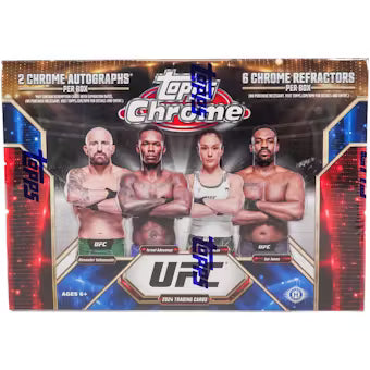 2024 Topps Ufc Chrome Breakers Delight Hobby Box Factory Sealed