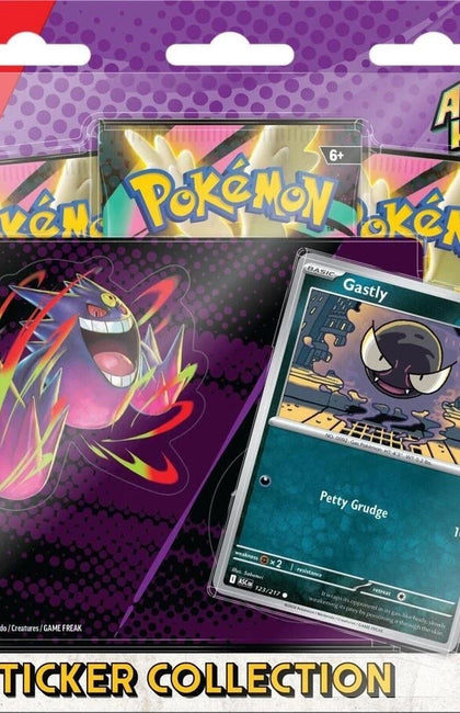 Pokemon Ascended Heroes Tech Sticker Collection 3pack