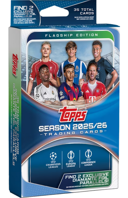 2025/26 Topps Flagship Edition Soccer  Hangers