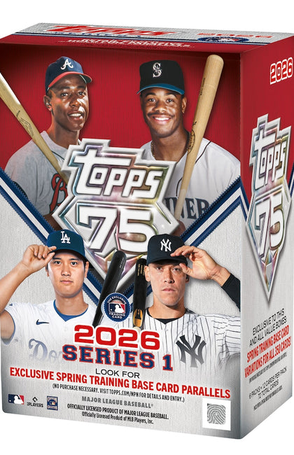 2026 Topps Baseball Series 1 Factory Sealed Value Box