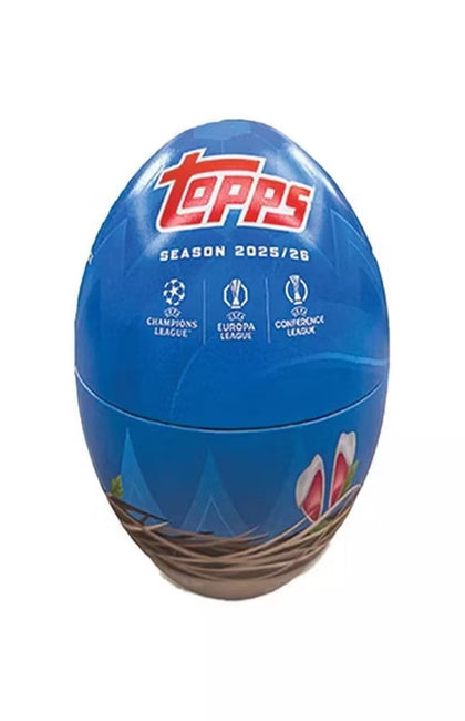2025-26 Topps UEFA Club Competitions Easter Tin (Styles May Vary)