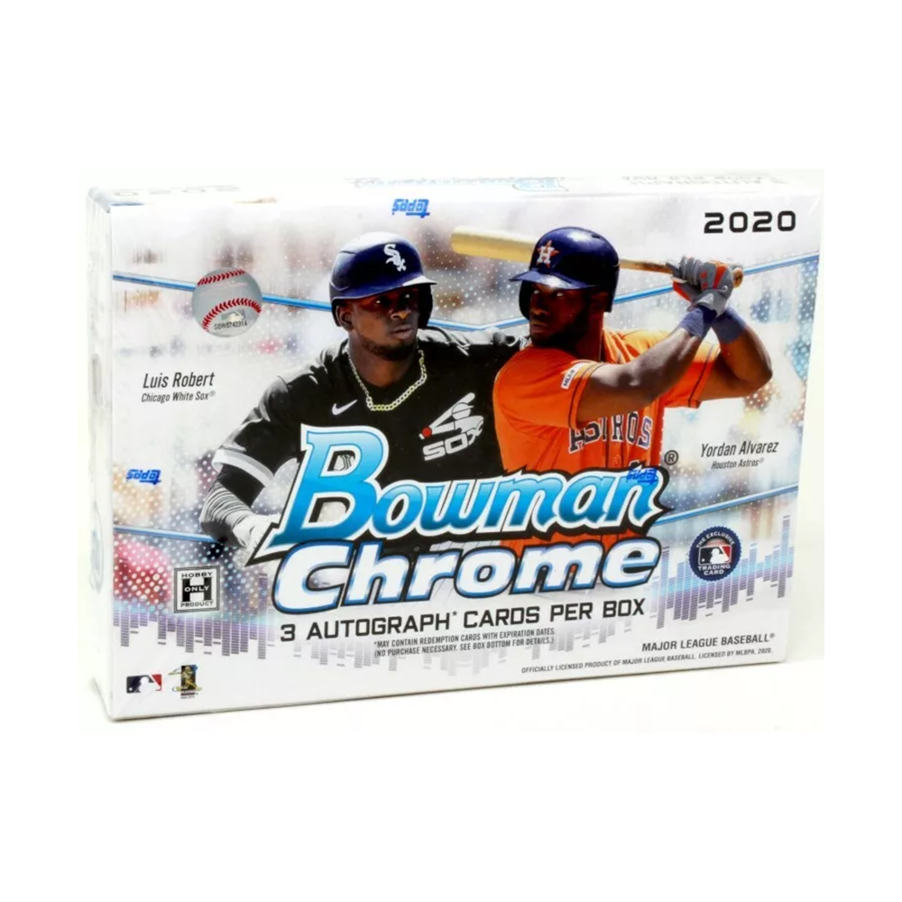 2020 Bowman Chrome Baseball HTA Choice Box