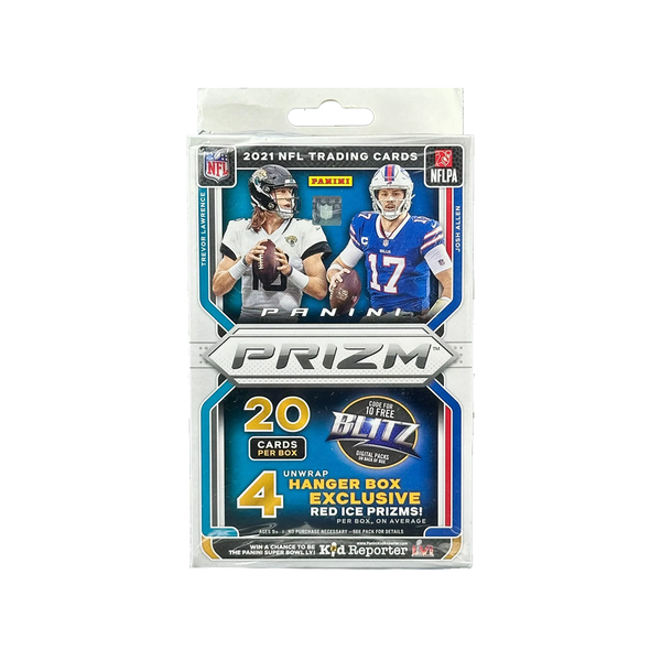 2021 Panini Prizm Football NFL Hanger Box (Red Ice)