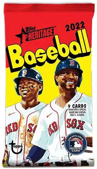 2022 Topps Heritage Hobby Baseball Pack