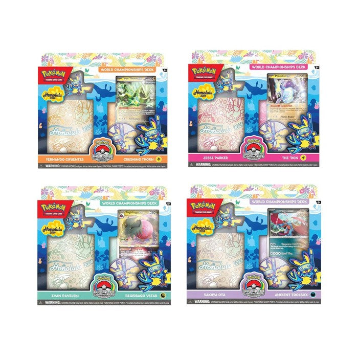 2024 Pokemon World Championships Deck Display Box
