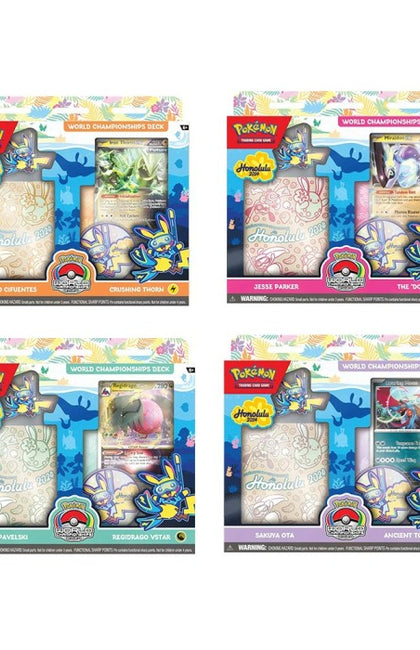 2024 Pokemon World Championships Deck Display Box
